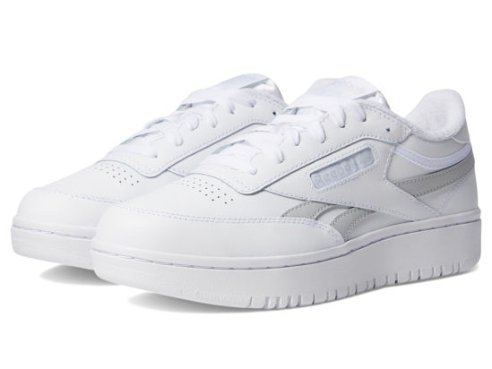 Picture of Reebok Women's Club C Double Revenge Sneaker, Footwear White/Pure Grey 2/Footwear White, 8 - Size: 8