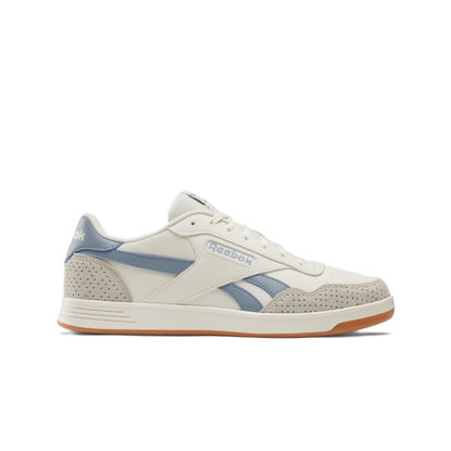 Picture of Reebok Unisex Court Advance Sneaker, Chalk/Vintage Blue/Moonstone, 7 US Men - Size: 7 Women/7 Men