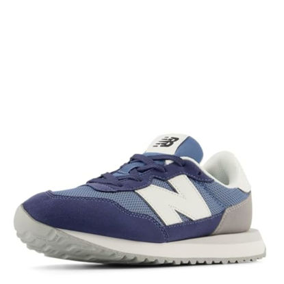 Picture of New Balance Kids 237 Bungee Sneaker, HERON BLUE/VINTAGE INDIGO, 6 M Toddler (1-4 Years) - Size: 6 Toddler