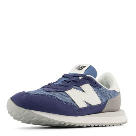 Picture of New Balance Kids 237 Bungee Sneaker, HERON BLUE/VINTAGE INDIGO, 6 M Toddler (1-4 Years) - Size: 6 Toddler