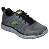 Picture of Skechers Men's Track Moulton Oxford, Charcoal/Black, 8 - Size: 8