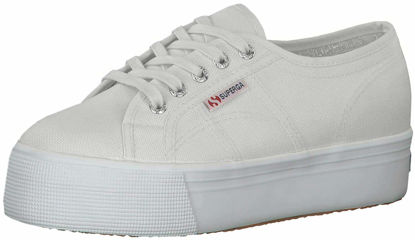 Picture of Superga Women's 2790acotw Linea Up and Down Sneaker, Grey Grey Seashell Sg04, 6.5 - Size: 6.5