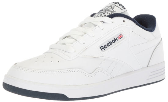Picture of Reebok Men's Club Memt Fashion Sneaker, White/Collegiate Navy, 9 M US - Size: 9
