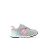 Picture of New Balance Baby 515 V1 New-B Hook & Loop Sneaker, Rain Cloud/Reflection/Signal Pink, 3 US Unisex Infant - Size: 3 Infant