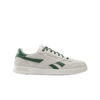 Picture of Reebok Unisex Court Advance Sneaker, Chalk/Chalk/Escape Green, 8.5 US Men - Size: 10 Women/8.5 Men