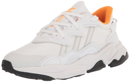 Picture of adidas Originals Men's Ozweego Sneaker, White/Grey One/Orange Rush, 5 - Size: 5