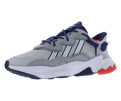 Picture of adidas Originals Adidas Ozweego Mens Shoes Size 9.5, Color: Silver/Navy - Size: 9.5