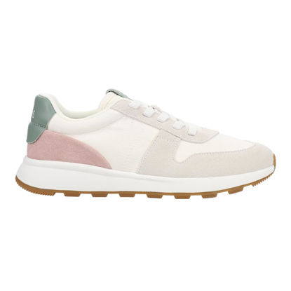 Picture of TOMS Women's TRVL LITE Retro Sneaker, Egret Multi Suede, 7 - Size: 7