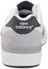 Picture of New Balance Numeric AM574 Grey/Red Men's 9, Women's 10.5 - Size: 10.5 Women/9 Men