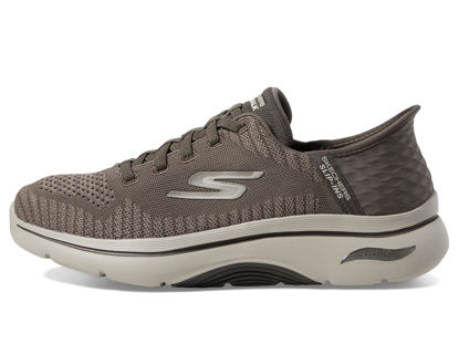 Picture of Skechers Men's Go Walk Arch Fit 2.0-Grand Sneaker, Taupe, 9.5 Wide - Size: 9.5 X-Wide
