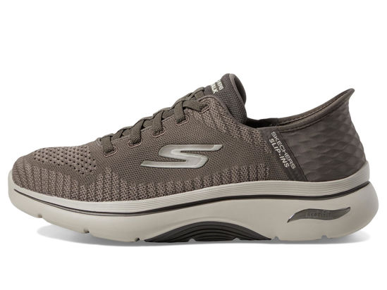 Picture of Skechers Men's Go Walk Arch Fit 2.0-Grand Sneaker, Taupe, 9.5 Wide - Size: 9.5 X-Wide