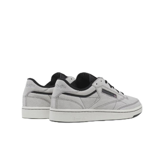Picture of Reebok Unisex-Adult Club C 85 Vintage,Pure Grey 2/Core Black/Pure Grey 12,14.5 Women/13 Men - Size: 14.5 Women/13 Men