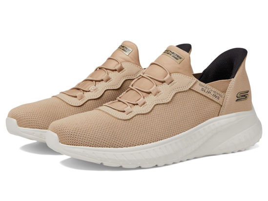 Picture of SKECHERS Men's Hands Free Slip-ins Bobs Squad Chaos-Daily Hype Sneaker, TAN, 11.5 - Size: 11.5