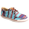 Picture of Twisted X Women's Multi-Color Hooey Loper Casual Sneakers, Blue Multi, 11 M - Size: 11