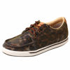 Picture of Twisted X Women's Hooey Loper, Shiny Leopard/Brown, 9.5(M) - Size: 9.5