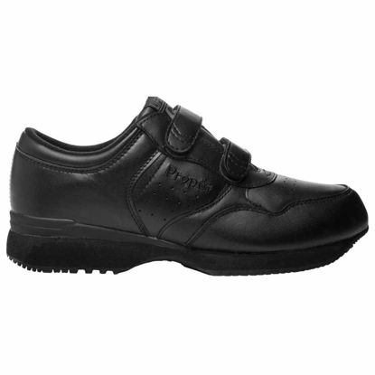 Picture of Propét mens Life Walker Strap Medicare/Hcpcs Code = A5500 Diabetic Shoe fashion sneakers, Black, 12 US - Size: 12