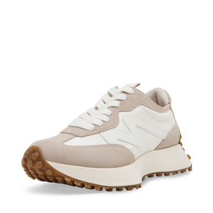 Picture of Steve Madden Women's Campo Sneaker, Beige Multi, 8.5 - Size: 8.5