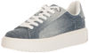 Picture of Steve Madden Women's Charlie Sneaker, Denim, 9 - Size: 9