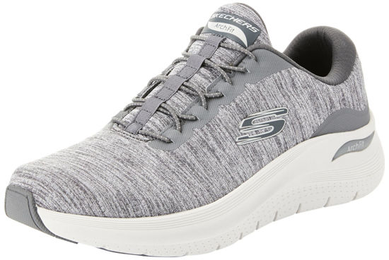 Picture of Skechers Men's Arch Fit 2.0 Upperhand Sneaker, Grey, 8 X-Wide - Size: 8 X-Wide