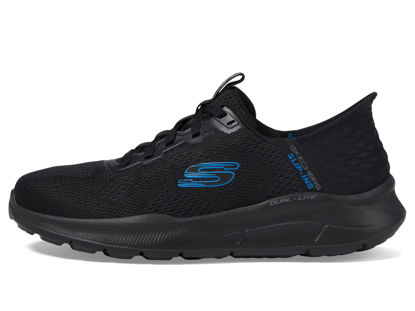 Picture of Skechers Men's Equalizer 5.0 Standpoint Slip-in Sneaker, Black/Blue, 11 - Size: 11
