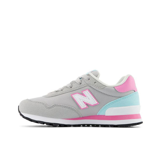 Picture of New Balance 515 V1 Lace-up Sneaker, Raincloud/Reflection/Signal Pink, 2 US Unisex Little Kid - Size: 2 Little Kid