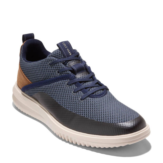 Picture of Cole Haan Men's Grand+ Hybrid Sneakers, Navy, 8.5 - Size: 8.5