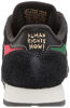 Picture of Reebok Unisex Classic Leather x Club C 85 Sneakers for Men and Women, Human Rights Now Black/Vector Red/Gold Metallic, 9.5 US - Size: 11 Women/9.5 Men