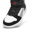 Picture of PUMA Rebound Layup Mid Hook and Loop Sneaker, Black-Flat Light Gray White, 11 US Unisex Little Kid - Size: 11 Little Kid