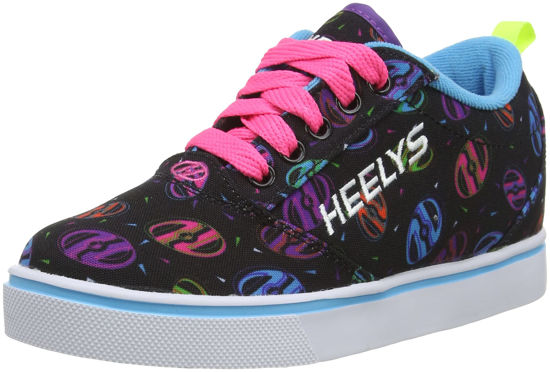 Picture of HEELYS Girl's Pro 20 Prints (Little Kid/Big Kid/Adult) Black/Multicolor 1 Little Kid M - Size: 1 Little Kid
