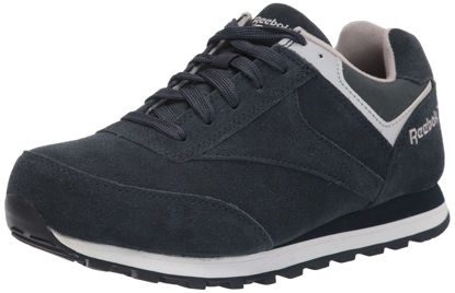 Picture of Reebok Work Men's Retro Steel Toe Shoe Navy Blue - 4.5 Wide - Size: 4.5 Wide