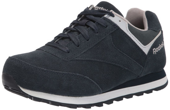 Picture of Reebok Work Men's Retro Steel Toe Shoe Navy Blue - 4.5 Wide - Size: 4.5 Wide