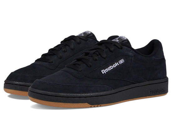 Picture of Reebok Unisex Club C 85 Sneaker, Core Black/Footwear White Lee 3, 8.5 US Men - Size: 10 Women/8.5 Men