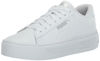 Picture of PUMA Women's Smash Platform V3 Sneaker, White White Silver, 6.5 - Size: 6.5