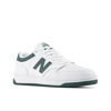 Picture of New Balance BB480L v1 White/Nightwatch Green 1 US Men's 4, Women's 5.5 D (M) - Size: 5.5 Women/4 Men