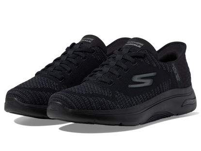 Picture of Skechers Men's Go Walk Arch Fit 2.0-Grand Sneaker, Black/Black, 8 X-Wide - Size: 8 X-Wide