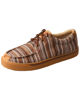 Picture of Twisted X Men's Hooey Loper - Slip-on or Lace-up Moisture-Wicking Loper Shoes for Men - Designed with Blended Rice Husk and Durable ecoTWX Material, Brown & Multi, 14 M - Size: 14