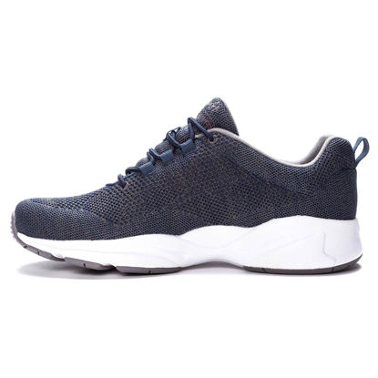 Picture of Propét Men's Stability Fly Athletic Shoes, Navy/Grey, 10.5 Medium US - Size: 10.5