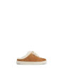 Picture of Frye Ivy Shearling Low Lace Shoes for Women Crafted from Brush-Off Leather with Molded Footbeds, Flexible Rubber Cupsoles, and Trimmed with Shearling - ¾” Outsole, Brown - 8.5M - Size: 8.5