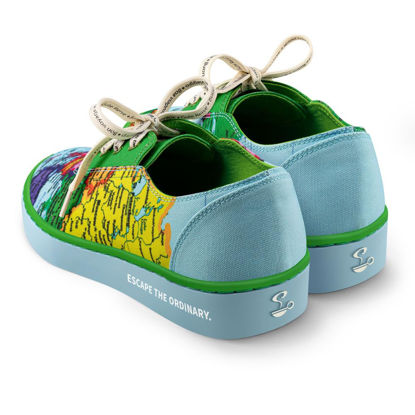 Picture of Hot Chocolate Design Chocolaticas Bon Voyage Women's Casual Sneakers Multicoloured HCD 37 - Size: 7