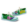 Picture of Hot Chocolate Design Chocolaticas Bon Voyage Women's Casual Sneakers Multicoloured HCD 37 - Size: 7
