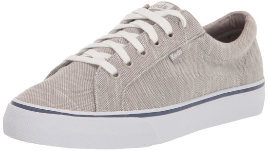 Picture of Keds Jump Kick Lace Up, Sneaker Womens, Grey Knit, 6 Medium - Size: 6