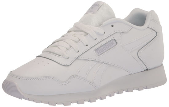 Picture of Reebok Unisex Glide Sneaker, White/Cold Grey, 10 US Men - Size: 11.5 Women/10 Men