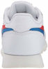 Picture of Reebok unisex-adult Classic Leather,White/Instinctive Red/Dynamic Blue,12 M US - Size: 13.5 Women/12 Men