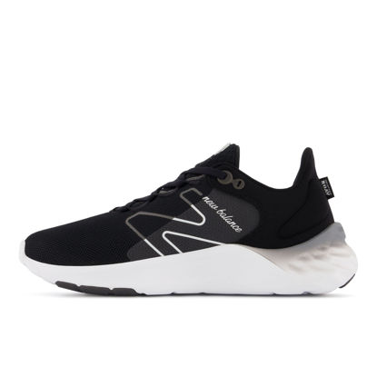 Picture of New Balance Women's Fresh Foam Roav V2 Running Shoe, Black/White, 12 Wide - Size: 12 Wide
