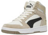 Picture of PUMA Mens Rebound Layup Sneaker, Vapor Gray-PUMA Mens Black-Putty, 10 - Size: 10