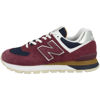 Picture of New Balance Men's 574 V2 Sneaker, Garnet/Navy, 9 US - Size: 9