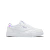 Picture of Reebok Women's Court Advance Sneaker, White/Lilac/Pink Glow, 7 - Size: 7