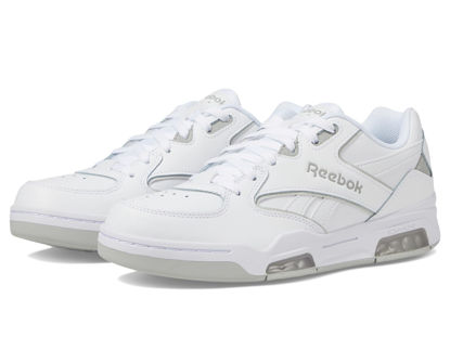Picture of Reebok Unisex BB 4500 DMX Sneaker, White/White/Grey 1, 13 US Men - Size: 14.5 Women/13 Men