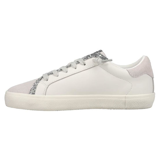 Picture of VINTAGE HAVANA Womens Flair Glitter Lace Up Sneakers Shoes Casual - Pink - Size 6 M - Size: 6