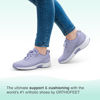 Picture of Orthofeet Women's Orthopedic Knit Coral Sneakers, Lavender, Size 9.5 Wide - Size: 9.5 Wide